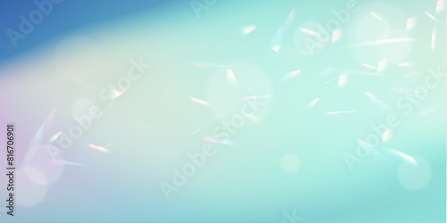 Abstract background in blue and purple neon glow colors. City road car light trails motion background. Vector blue glowing lines air flow effect. 