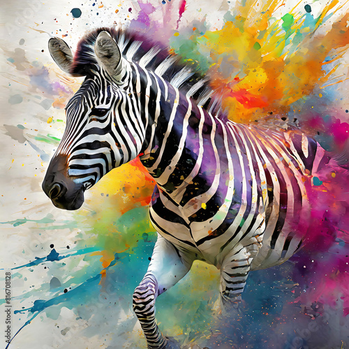 Lively zebra © PRILL Mediendesign