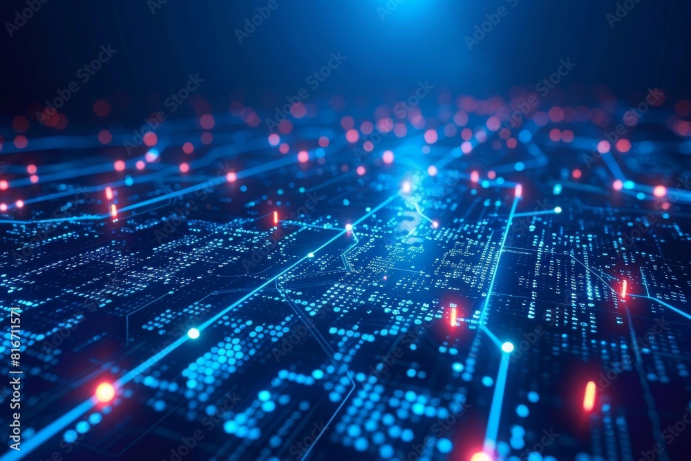 Digital transfer big data on internet. futuristic digital technology Digital transfer big data on internet. futuristic digital technology