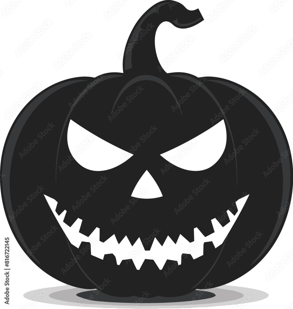 Halloween Pumpkin Flat Icon Illustrator Artwork Halloween Pumpkin Flat Icon Illustrator Artwork