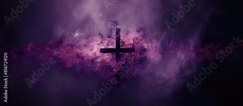 Copy space image of a dark ...