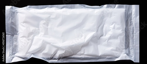Top view of wet wipes isola...