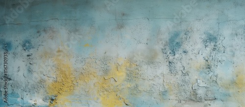 The texture of a wall that has been spray painted providing a surface for copy space image
