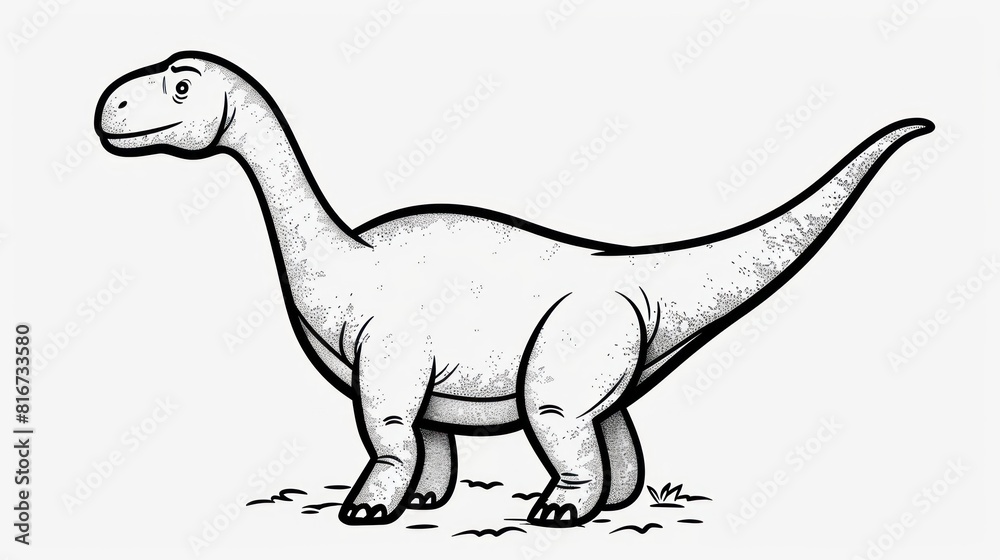 Apatosaurus Coloring Pages - Free & Printable! Apatosaurus Coloring Pages - Free & Printable!