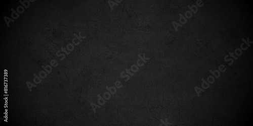 Black texture chalk board and black board background. stone concrete texture grunge backdrop background anthracite panorama. Panorama dark grey black slate background or texture.