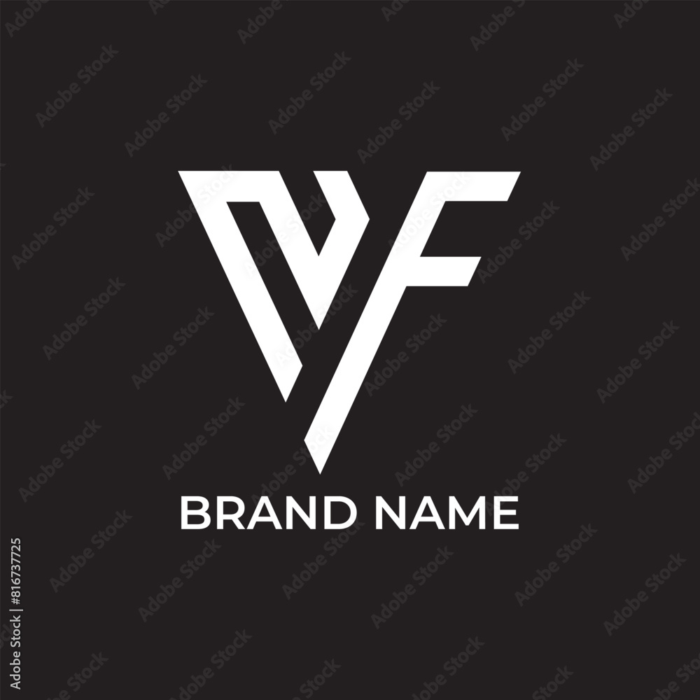 NF initial logo for company NF initial logo for company