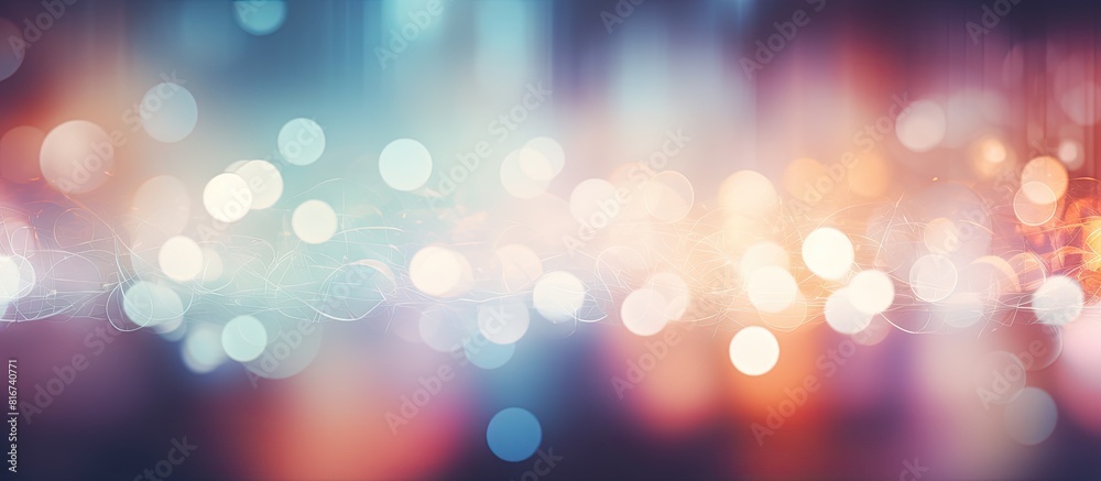 A retro pastel toned abstract motion bokeh blur creates a captivating background with plenty of copy space A retro pastel toned abstract motion bokeh blur creates a captivating background with plenty of copy space