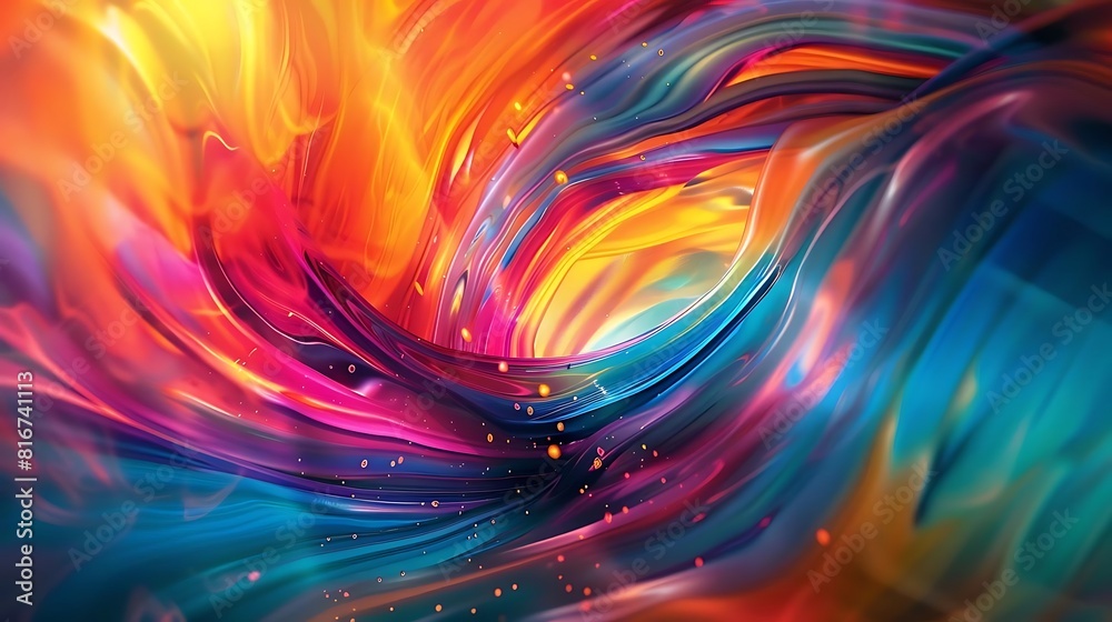 Abstract painting. Colorful digital art. Modern art. Abstract painting. Colorful digital art. Modern art.