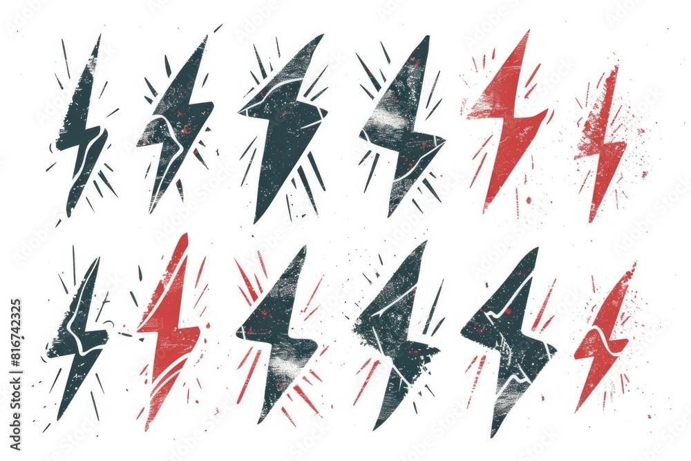 Fototapeta premium A group of birds soaring through the air. Suitable for various nature and wildlife themes