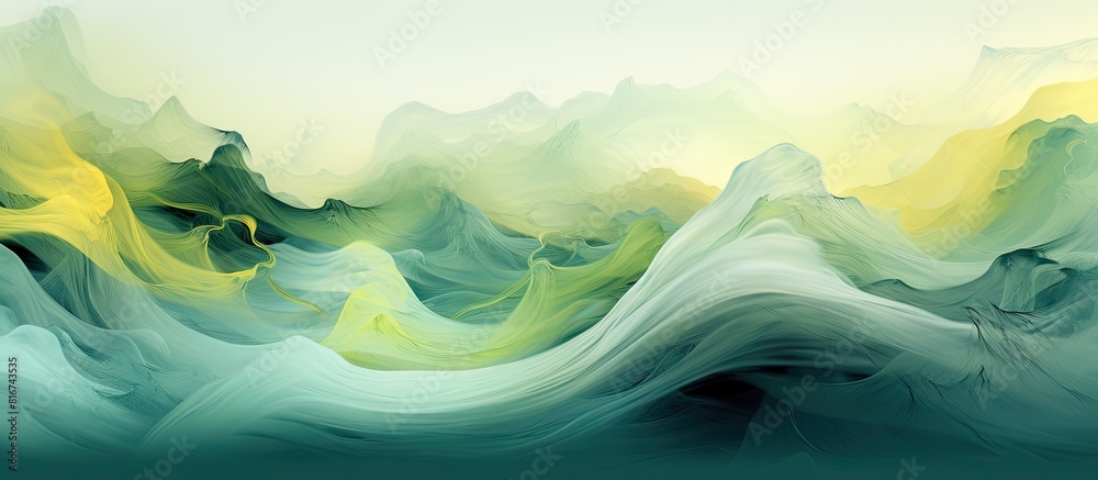 Obraz premium A background with an abstract and surrealistic style allowing for the inclusion of copy space image