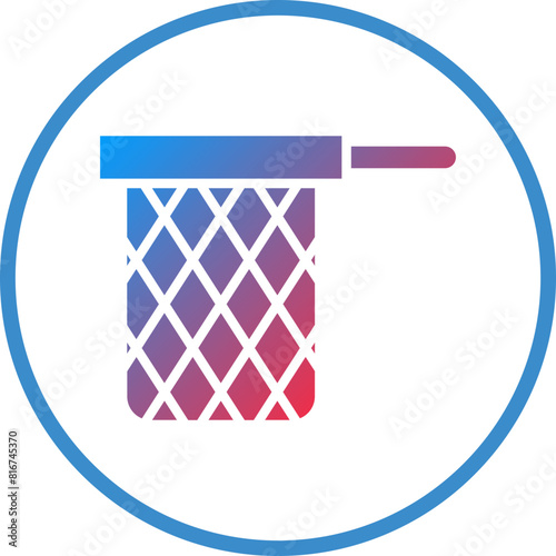 Vector Design Hand Net Icon Style