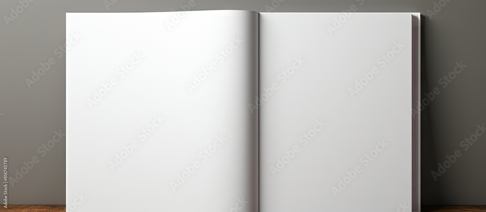 A template for a catalog magazine or book with a blank space image and soft shadows ready for you to add your own design. with copy space image. Place for adding text or design A template for a catalog magazine or book with a blank space image and soft shadows ready for you to add your own design. with copy space image. Place for adding text or design