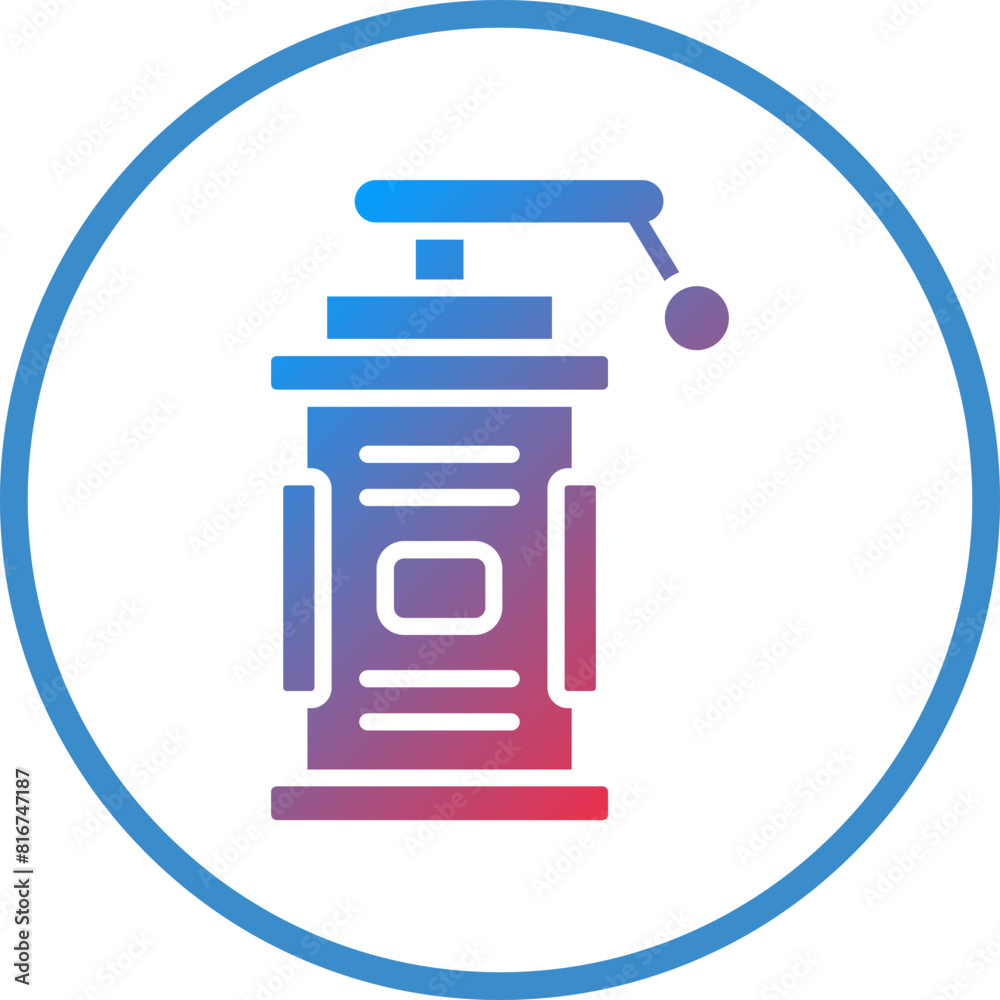 Vector Design Smoke Grenade Icon Style Vector Design Smoke Grenade Icon Style