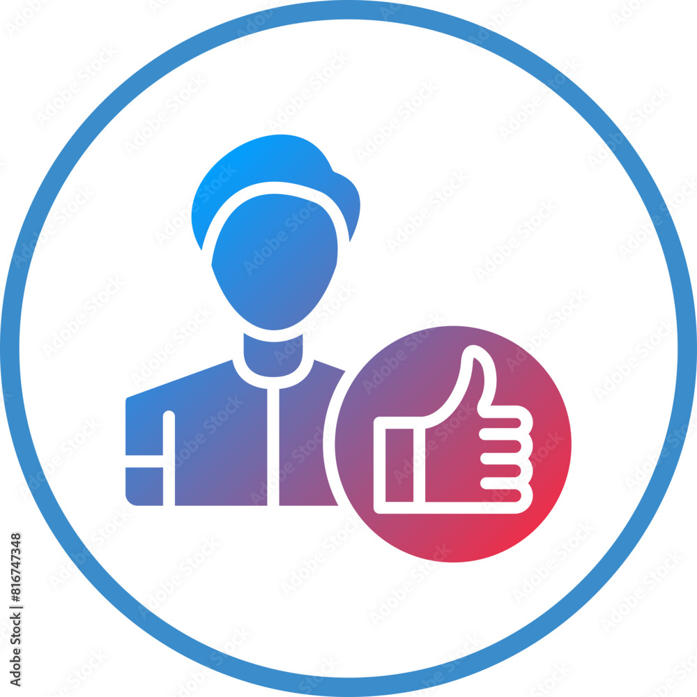 Vector Design Customer Satisfaction Icon Style Vector Design Customer Satisfaction Icon Style
