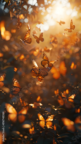 butterflies