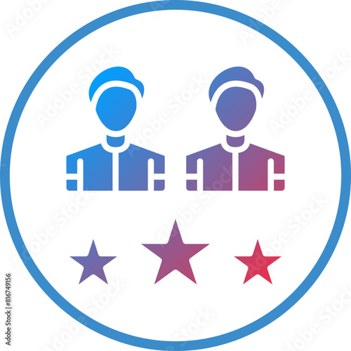 Vector Design Clients Icon Style