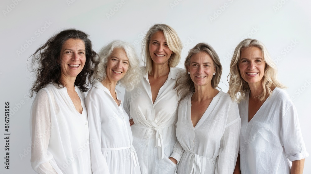 A Group of Smiling Women A Group of Smiling Women