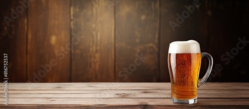 Image of a man enjoying a refreshing beer with ample space for text or additional visuals