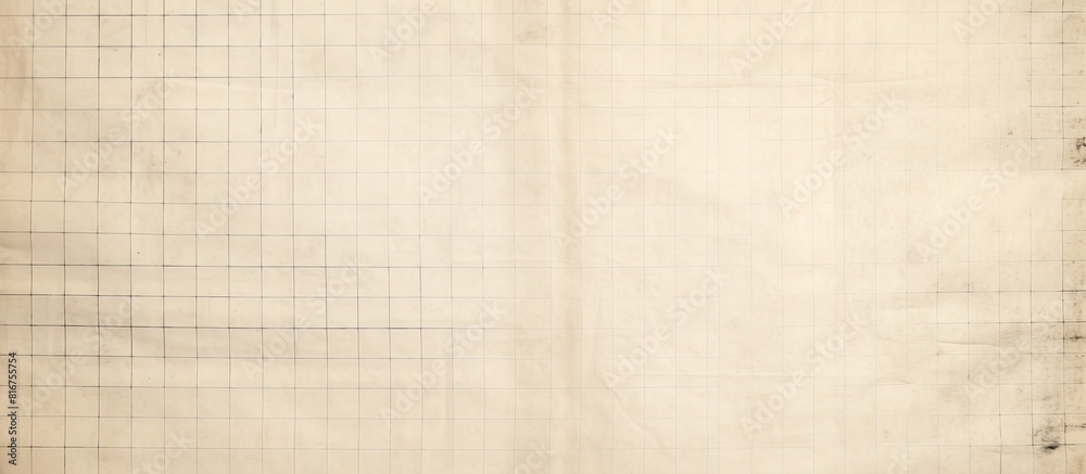Obraz premium Old grid paper texture. copy space available