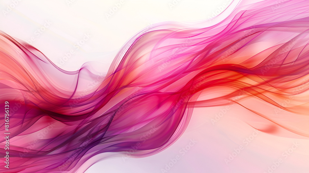 Abstract light red wave. Bright light pink ribbon on white background. Abstract red smoke,Light red scarf. Raster air background, pink abstract flow with soft gradients Abstract light red wave. Bright light pink ribbon on white background. Abstract red smoke,Light red scarf. Raster air background, pink abstract flow with soft gradients