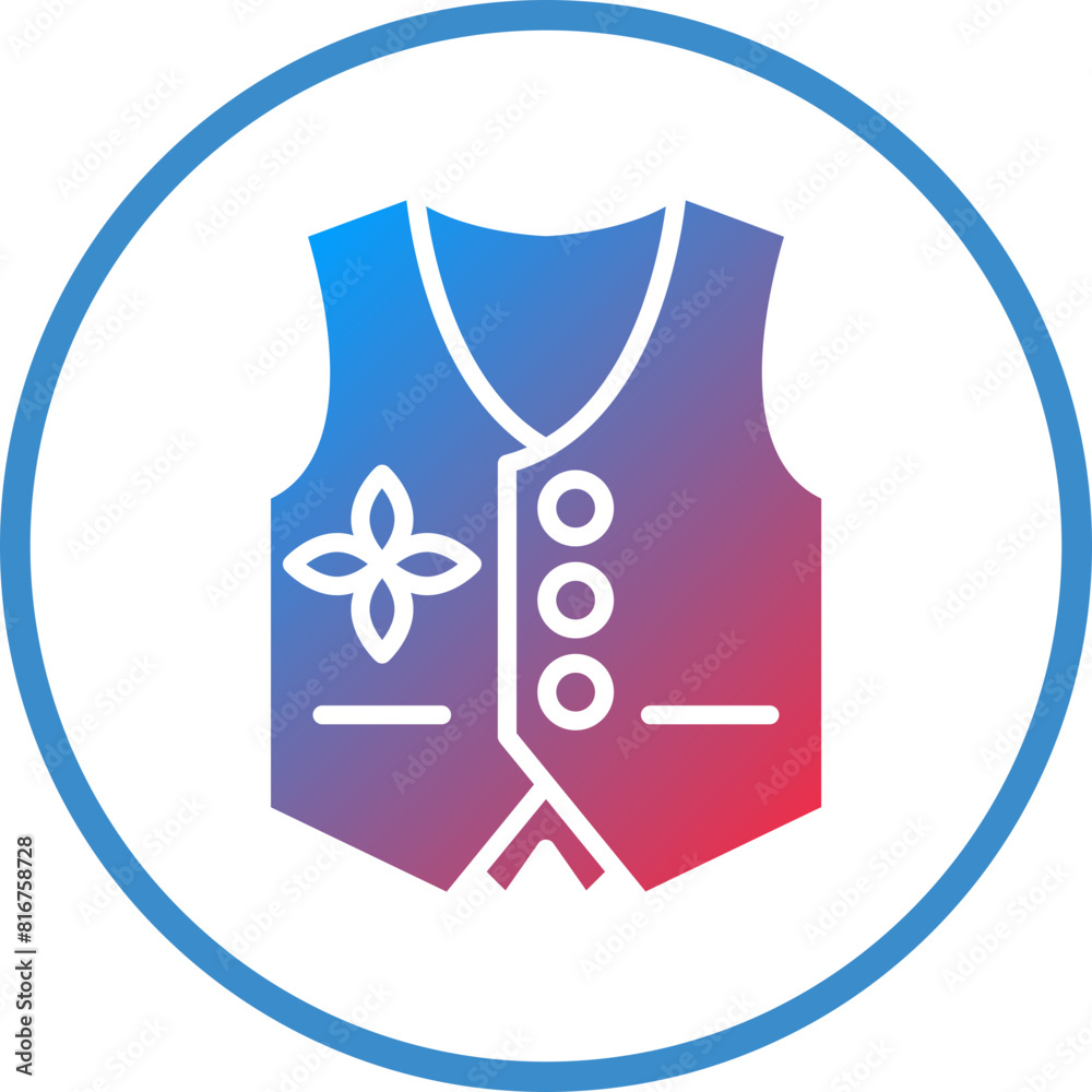 Vector Design Vest Icon Style Vector Design Vest Icon Style