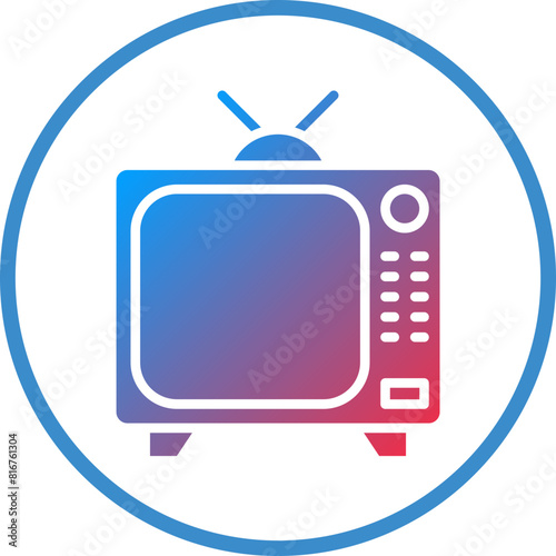 Vector Design Television Icon Style