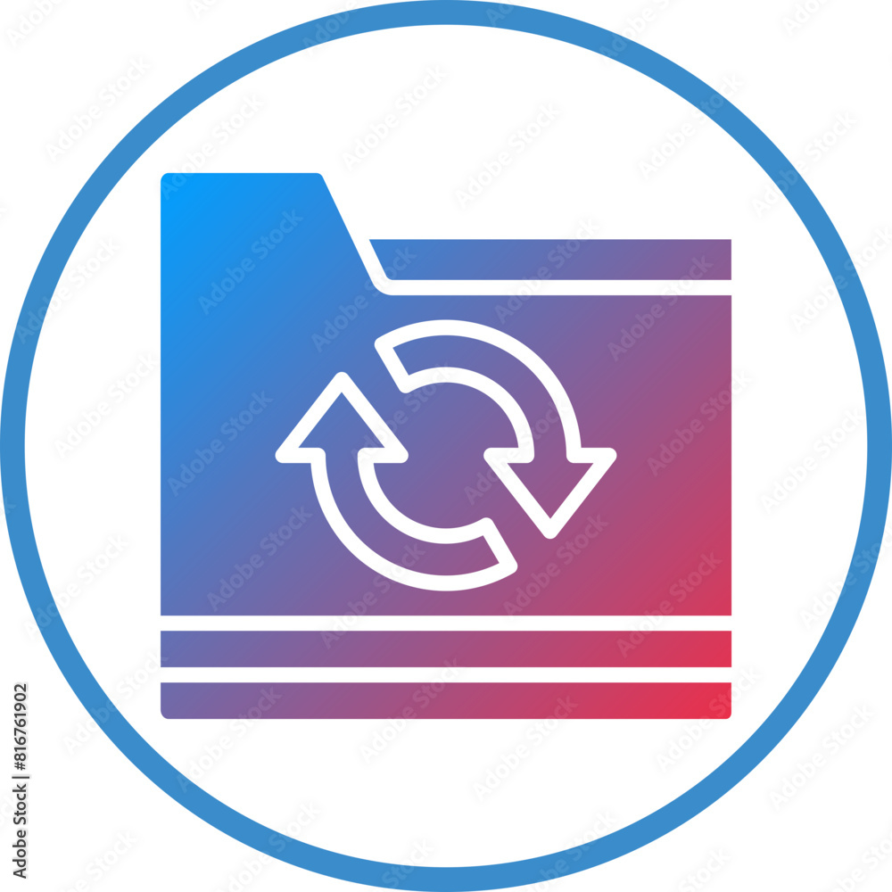 Vector Design File Backup Icon Style Vector Design File Backup Icon Style