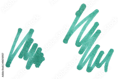 watercolor marker hand drawn paper texture strokes isolated