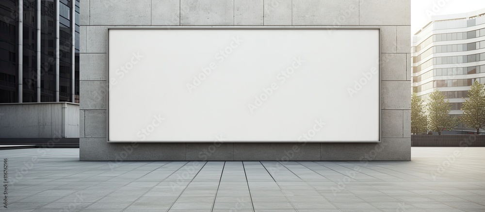 Blank vertical posters on the wall Blank billboard and outdoor advertising Mock up. copy space available Blank vertical posters on the wall Blank billboard and outdoor advertising Mock up. copy space available