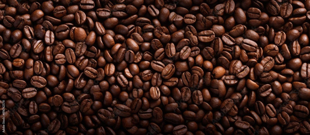 coffee beans background. copy space available coffee beans background. copy space available