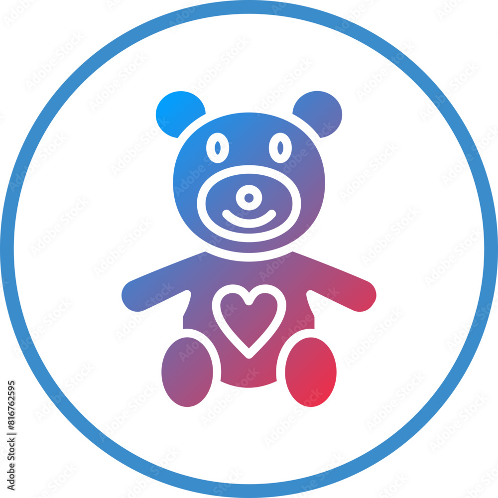 Vector Design Teddy Icon Style Vector Design Teddy Icon Style