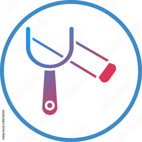 Vector Design Slingshot Icon Style