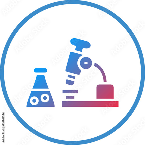 Vector Design Medical Laboratory Icon Style