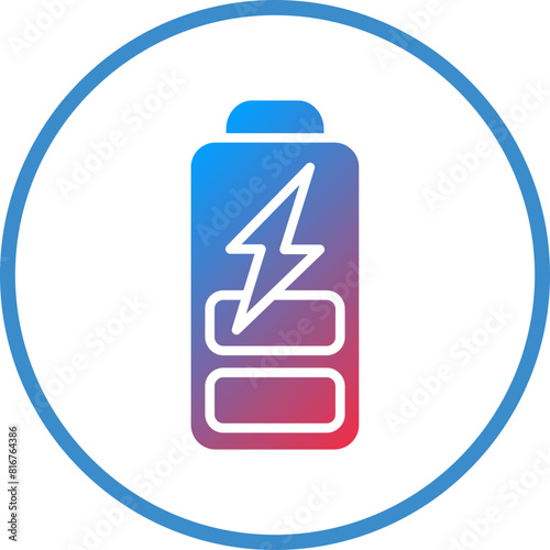 Vector Design Battery Icon Style