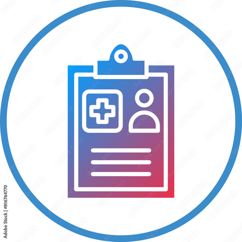 Vector Design Medical Report Icon Style Vector Design Medical Report Icon Style