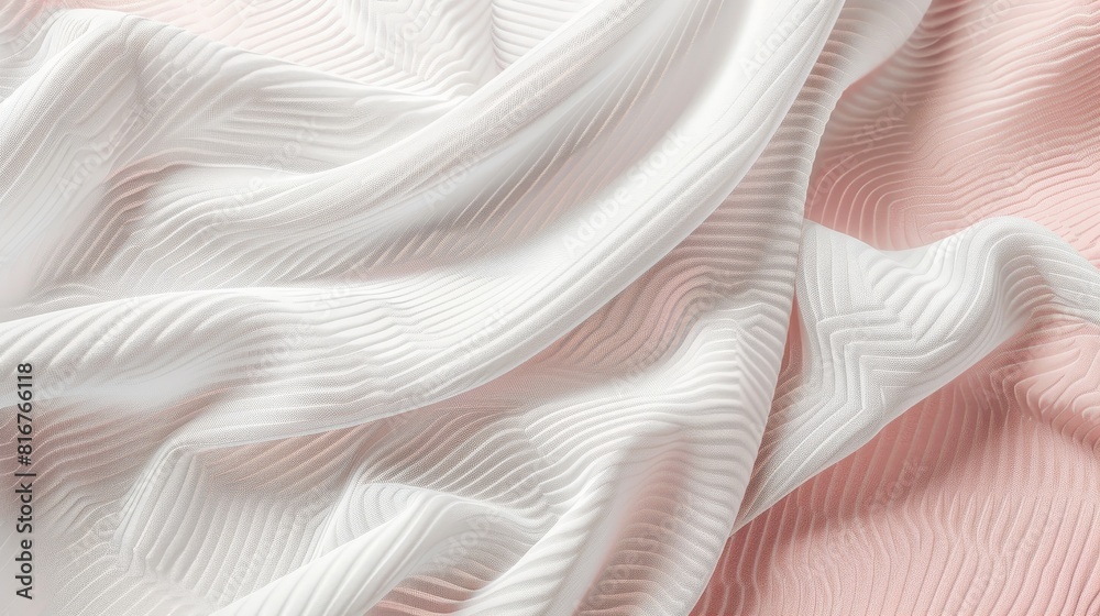 3D cloth and furniture sewing patch presentation for moodboard or interior mock-up. White textile piece on card template isolated modern notepad. 3D cloth and furniture sewing patch presentation for moodboard or interior mock-up. White textile piece on card template isolated modern notepad.