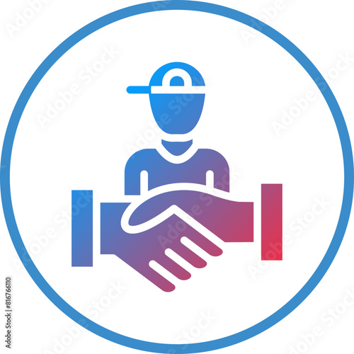 Vector Design Adoption Icon Style