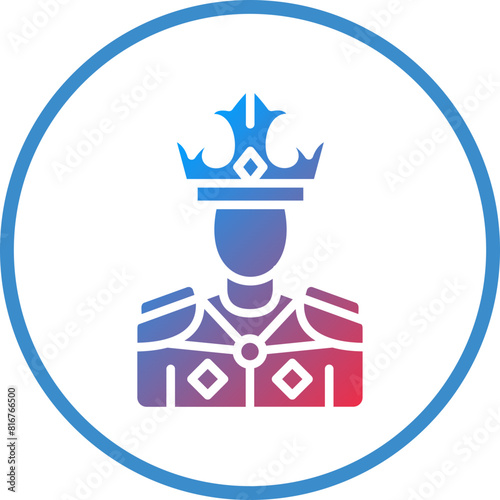 Vector Design King Icon Style