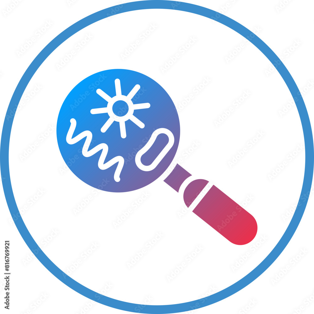 Vector Design Microorganism Icon Style Vector Design Microorganism Icon Style