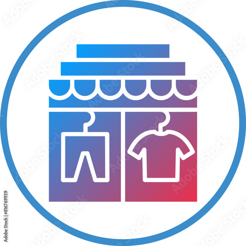 Vector Design Visual Merchandising Icon Style