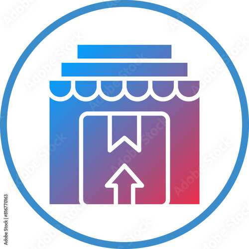 Vector Design Stock Keeping Unit Icon Style