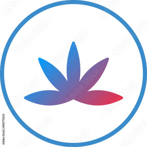 Vector Design Marijuana Icon Style