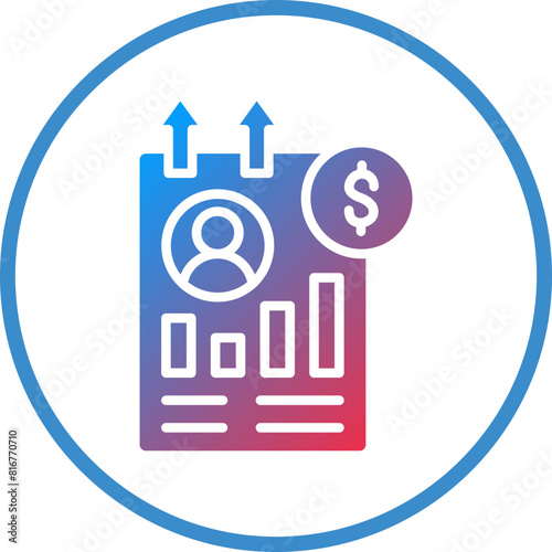 Vector Design Performance Appraisal Icon Style