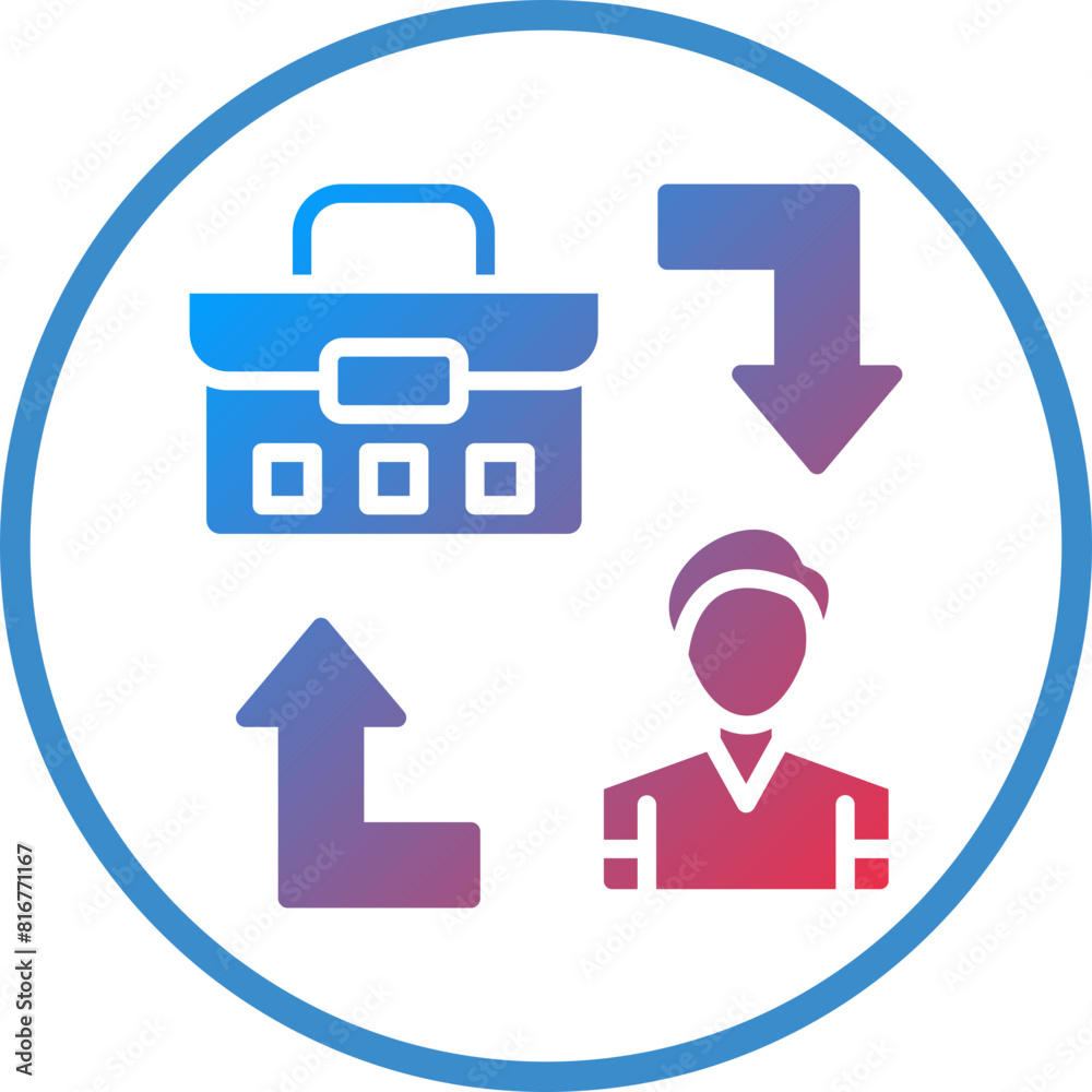 Vector Design B2C Icon Style Vector Design B2C Icon Style