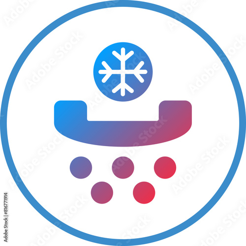 Vector Design Cold Calling Icon Style