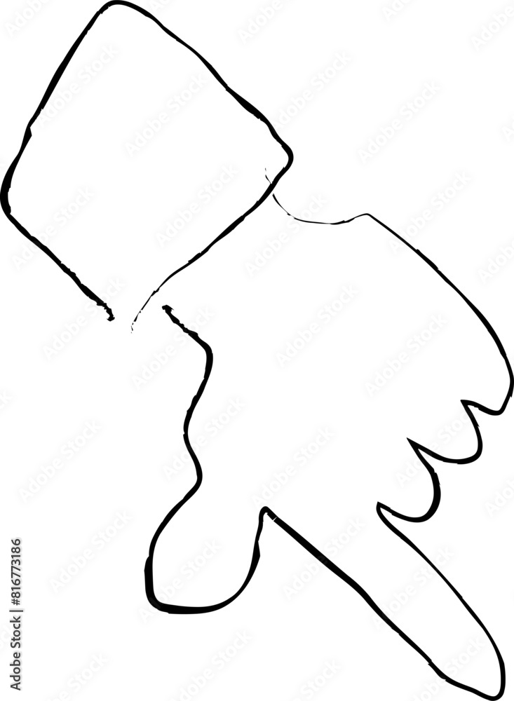 Fototapeta premium Pointed Finger