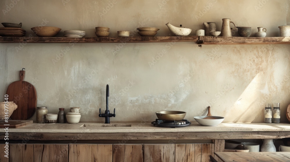 wabi sabi kitchen copy space wabi sabi kitchen copy space