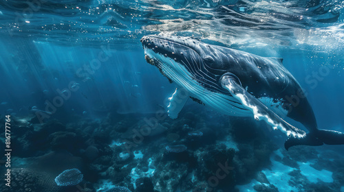 Journey to the depths of the ocean with our vast collection of underwater photography and artwork  capturing the awe-inspiring beauty and mystery of the marine world.