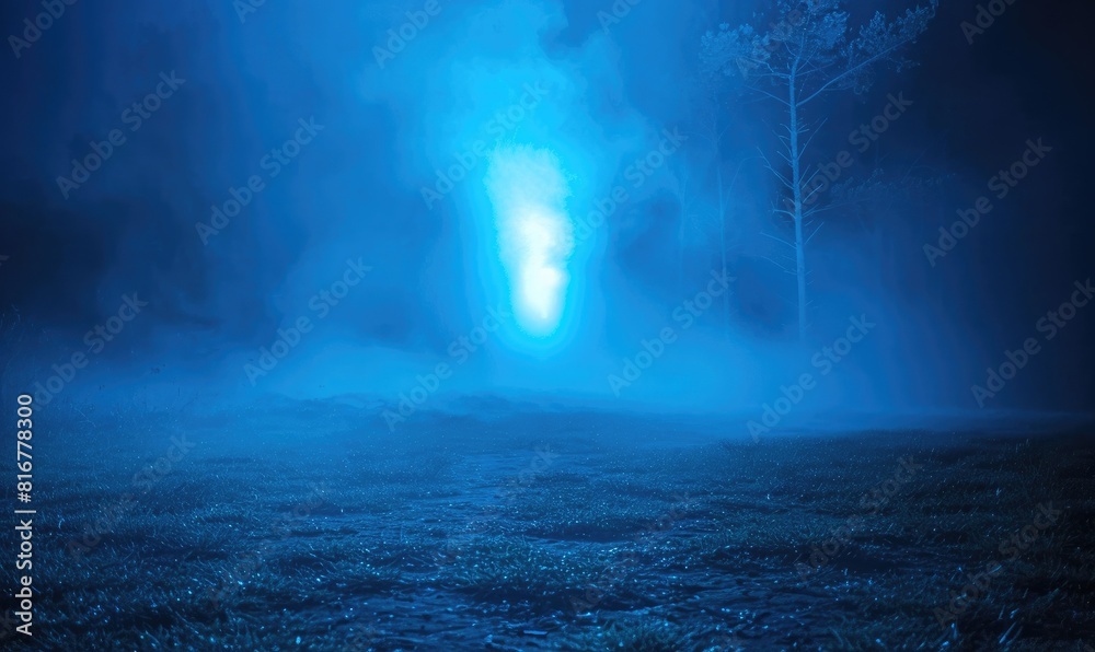 Whispering haze, blue enigma Whispering haze, blue enigma