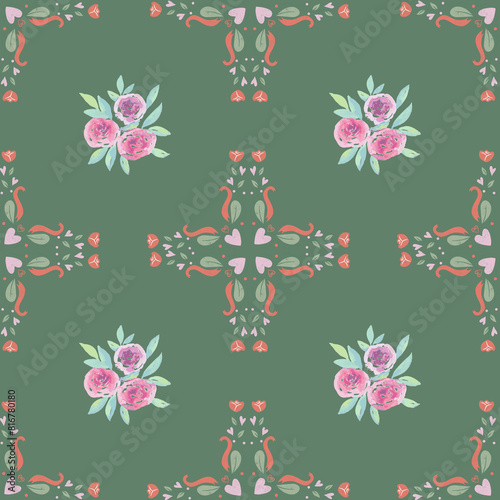 seamless floral pattern